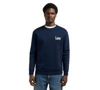 Lee Wobbly SWS Sudadera, Remache Navy, S para Hombre