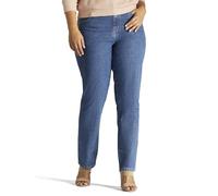 Lee Women's Plus-Size Relaxed Fit All Cotton Straight Leg Jean, Livia, 16W Petite