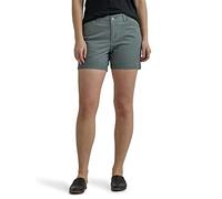 Lee Women's Regular Fit Chino Short, Fort Green