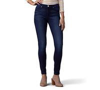 Lee Women's Sculpting Slim Fit Skinny Leg Jean, Nightingale, 16 Long