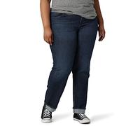 Lee Women's Size Mid Rise Boyfriend Jean, Inner Strength, 24 Plus