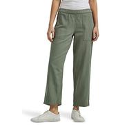 Lee Women's Ultra Lux Mid-Rise Pull-On Crop Capri Pant, Fort Green