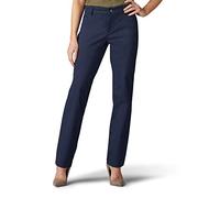 LEE Women's Wrinkle Free Relaxed Fit Straight Leg Pant Pants