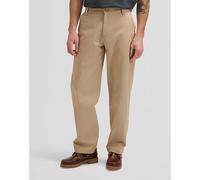 Lee Workwear Loose Lightweight Chino Trousers Perfect Khaki Tamaño 30x32