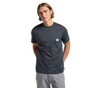 Lee Camiseta 'WW POCKET TEE' negro denim, Talla L
