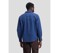 Lee Workwear Relaxed No Pocket Button Down Shirt Insignia Blue Tamaño XXL