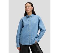 Lee Workwear Relaxed No Pocket Button Down Shirt Just Me Tamaño XXL