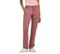 Lee Wrinkle Free Relaxed Fit Straight Leg Pant Pantalón, Marrón (Henna), 36 Mujeres