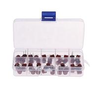Leeadwaey 50 piezas TR5 Series Kit surtido de micro fusibles de soplado lento, 10 valores cada uno 5 piezas