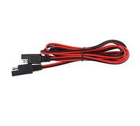 Leeadwaey Cable conector de carga del panel del mazo de cables de extensión SAE de 2 m 6.5 pies 18AWG