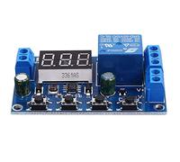 Leeadwaey DC 6-40V cargador de batería tablero descargador bajo voltaje protección contra sobretensión precisión módulo de apagado automático, 64x44mm