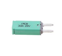Leeadwaey Reajuste manual 30A del interruptor de circuito del kit de fusibles de la cuchilla del cajero automático del coche