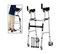 LEEBIITOO Silla de baño para ancianos con asiento, auxiliares, aleación de aluminio grueso, andador para discapacitados, anhela Safehappy
