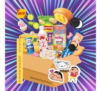 Leebox Caja sorpresa dulces asiáticos snacks con sorpresa san valentin amor japón corea k-pop 10pcs