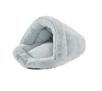 Leeby Cama Zapatilla Gris para gatos