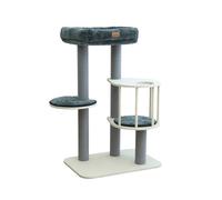 Leeby Cloud Collection torre rascador con cama para gatos