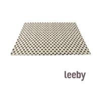 Leeby Manta de Lana con Estampado de Huellas para perros