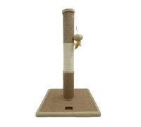 Leeby Mimi rascador de sisal y terciopelo con juguete para gatos