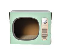 Leeby Tommy TV cama nido rascador de cartón para gatos