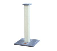 Leeby Vida rascador de sisal cuadrado azul para gatos