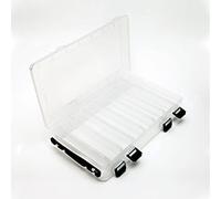 LEEDA Lure Case Lures Caso 14 Comp-16cm Señuelos, Unisex Adulto, Transparente, Talla única