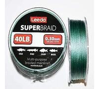 LEEDA Super Trenza 40 LB 150yds / 137m, Unisex, Otros, 18,14 kg