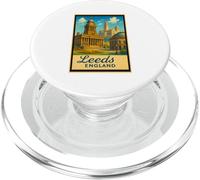 Leeds City England UK - Póster retro vintage de los años 50 PopSockets PopGrip para MagSafe