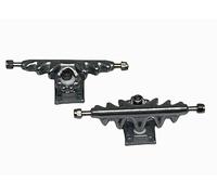 LEEFAI Camiones de diapasón Pro de 32 mm/34 mm/36 mm con hardware de color y tamaño (32 mm, metal bruto)
