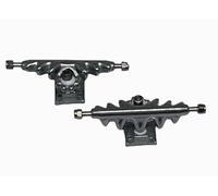 LEEFAI Camiones de diapasón Pro de 32 mm/34 mm/36 mm con hardware de color y tamaño (34 mm, metal bruto)