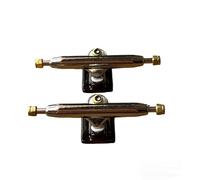 LEEFAI Pro Fingerboard Trucks 32/34/36mm 4.0-Regular Kingpin-Upgrade v2 placa base con hardware color y tamaño de la placa base (32 mm, negro)