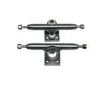 LEEFAI Pro Trucks de Fingerboard 29/32/34/36mm G4 -Color Metal Crudo-Kingpin Invertido con Hardware (29mm)