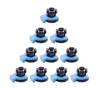 LEEINTO Abrazadera integrada de Tubo de Clip, Acoplamiento Bowden para Tubo disipador térmico V6 de Metal, Conector extrusor de Pinza de 4MM, 10/20/30/50 Uds.