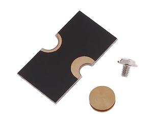 LEEINTO Adaptador de unidad M2 M2 2230 SSD a 2242 tarjeta convertidora 2230 a 2242 soporte de extensión Instale el soporte de extensión 2230 a 2242 para el disco duro SSD M.2 2230