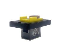 LEEINTO Interruptor electromagnético impermeable práctico 2 botones interruptor momentáneo AC250V 6A esencial impermeable interruptor KJD6 5E4 botón de inicio