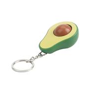 LEEINTO Llavero de Aguacate Antiestrés con Cuentas de Masaje, Juguete Divertido para Todas Las Edades