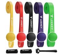LEEKEY Juego de bandas de resistencia, bandas de asistencia para dominadas, bandas de resistencia elástica, bandas de ejercicio, bandas de movilidad para entrenamiento de resistencia, terapia física