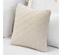 LEEMQCYA 1 paquete de fundas de almohada súper suaves de 45,7 x 45,7 cm, fundas de cojín decorativas de color beige