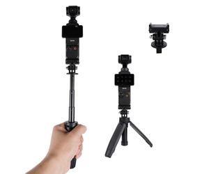 Leenconghui Mini barra de extensión para DJI Pocket 3, mini trípode con adaptador de liberación rápida para DJI Osmo Pocket 3