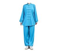 Leeonway Ropa Tradicional China,Tang Traje De Artes Marciales Kung Fu,Uniformes para Tai-Chi,CóModo Y Transpirable,Adecuado para Artes Marciales,Tai-Chi Y MeditacióN