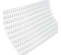 Leepus KW-trio 10 piezas de plástico de 30 agujeros Carpetas de hojas sueltas Anillo de encuadernación Espinas Peines 85 hojas Capacidad para DIY Papel Cuaderno Álbum Oficina Material escolar