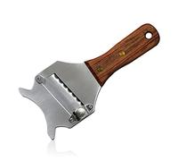 LEEQ Rallador Trufa - Cortador de Queso Laminador Trufa de Acero Inoxidable con Cuchilla Ajustable Cortador de Trufa para Chocolate Trufas Queso(19,5 x 8 x 1,2 cm)