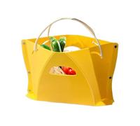 LEEQBCR 1 pieza Taburete Plegable de Inodoro Multifuncional, Squatty Potty, Escalón Portátil para Baño Doméstico, Plegable se Puede Utilizar como Bolsa de Almacenamiento(amarillo)