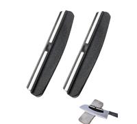 LEEQBCR 2 piezas Guía de Afilado de Cuchillos Soporte de Ángulo de Afilado Utensilios de Cocina para Afilar en Piedras de Afilar(negro)
