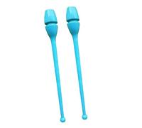 LeeQinersw 2 Piezas Clubes de Gimnasia Rítmica Conectables Barras Equipamiento Baile Material PP Portátil Manipulación Sencilla Adecuado para Danza Práctica Exhi, Azul