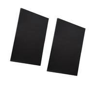 LeeQinersw 2 Piezas Lienzo Negro Tablero de Pintura Bastidor de Madera Tela de Algodón con Revestimiento Avanzado Adecuado para Artistas Proyectos de Arte Decora, 30x50cm