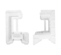 LeeQinersw 2 Piezas Molde para Pozo Modelo de Bloque de Pared de Redondo Desmontable Manual Reutilizable Principal para de Jardín Adecua, Style E