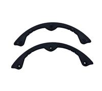 LeeQinersw 2 Piezas Protector de Bordes para Patineta Cubierta Antichoque Silicona Tira Amortiguadora Accesorio para Nariz y Cola Adecuado para Deportes al Aire, M