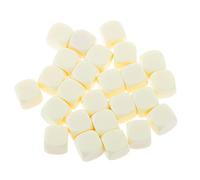 LeeQinersw 25pcs 16 Mm Opaco en D6 Seis Lados Dados Recursos Didácticos Fuentes del Partido, Beige