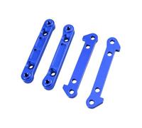 LeeQinersw 4 Piezas Portabrazos Inferior RC Car Soporte Delantero Trasero Refuerzo para Brazos Accesorio Aleación Aluminio Fácil Instalación Adecuado para, Azul