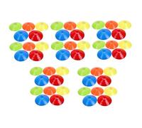 LeeQinersw 50 Piezas de Conos de Fútbol ágiles, Accesorios para Baloncesto, Agilidad, Entrenamiento de Fútbol